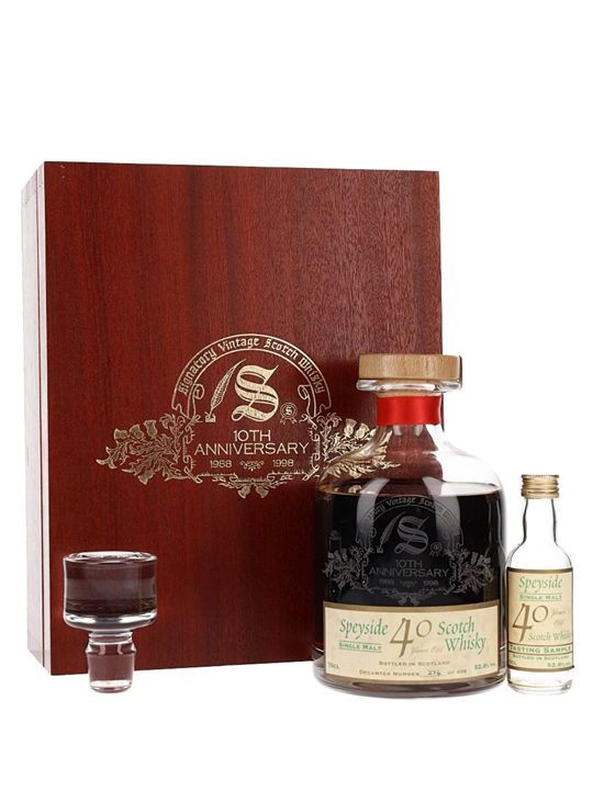 Speyside 1958 / 40 Years Old / Sherry Cask / Signatory Speyside Whisky