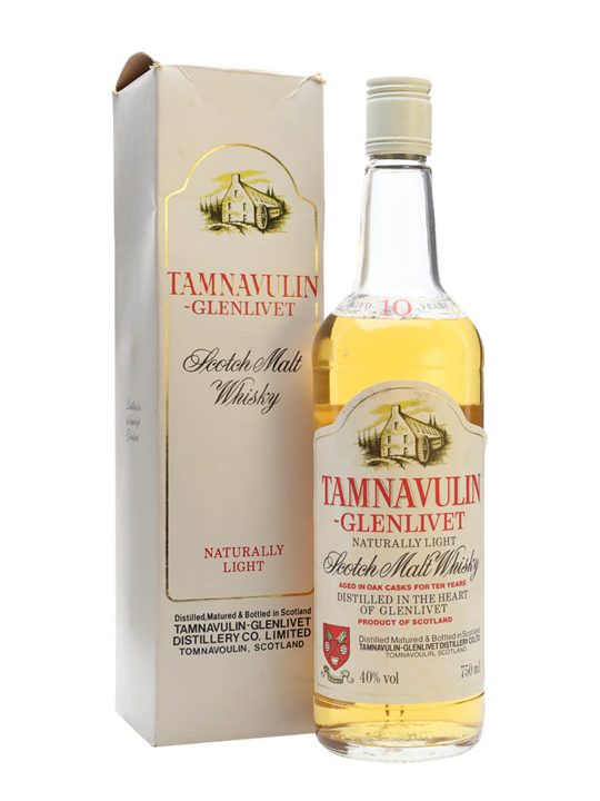 Tamnavulin-Glenlivet 10 Year Old / Bot.1980s Speyside Whisky