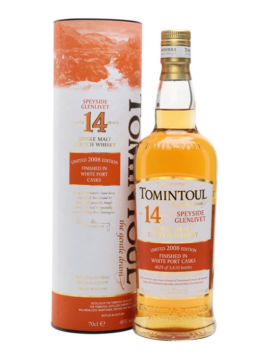 Tomintoul 2008 / 14 Year Old / White Port Casks Speyside Whisky