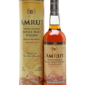 Amrut Peated Cask Strength Malt Indian Single Malt Whisky