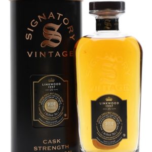 Linkwood 1997 / 25 Year Old / Signatory for The Whisky Exchange Speyside Whisky