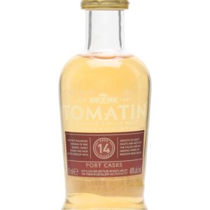 Tomatin 14 Year Old Miniature / Tawny Port Finish Highland Whisky