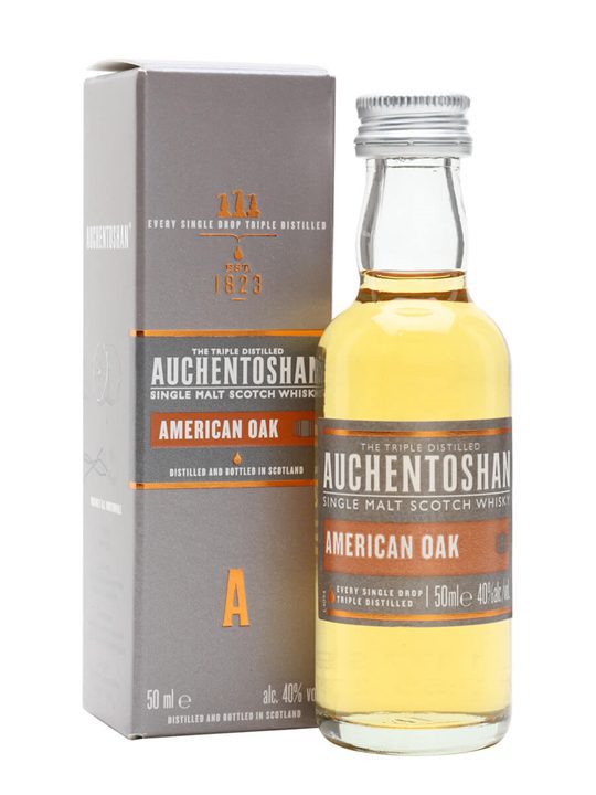 Auchentoshan American Oak Miniature Lowland Single Malt Scotch Whisky