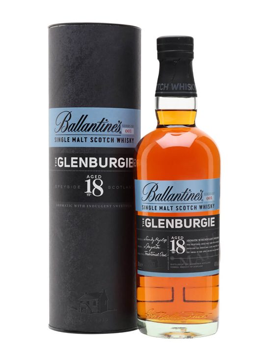 Ballantine's Glenburgie 18 Year Old Speyside Single Malt Scotch Whisky