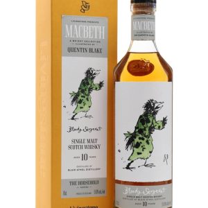 Blair Athol 10 Year Old / Bloody Sergeant / Household Series / Macbeth Act One Highland Whisky