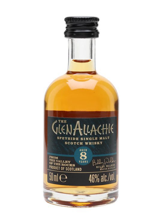 Glenallachie 8 Year Old Miniature Speyside Single Malt Scotch Whisky