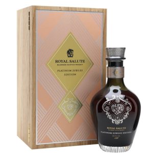 Royal Salute Platinum Jubilee / Cullinan V Brooch (Orange) Blended Whisky