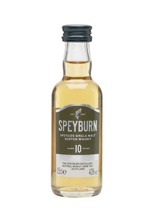 Speyburn 10 Year Old Miniature Speyside Single Malt Scotch Whisky
