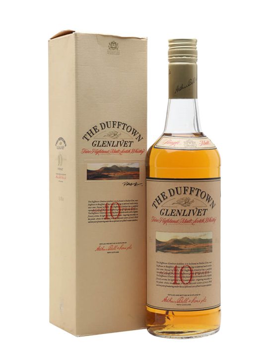 Dufftown-Glenlivet 10 Year Old / Bot.1980s Speyside Whisky