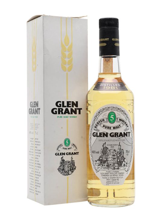 Glen Grant 1981 / 5 Year Old Speyside Single Malt Scotch Whisky