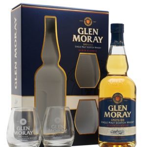 Glen Moray Classic / Glass Set Speyside Single Malt Scotch Whisky