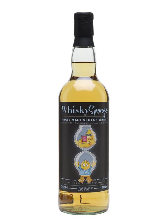 Inchgower 2001 / 21 Year Old / Whisky Sponge Edition 71 Speyside Whisky