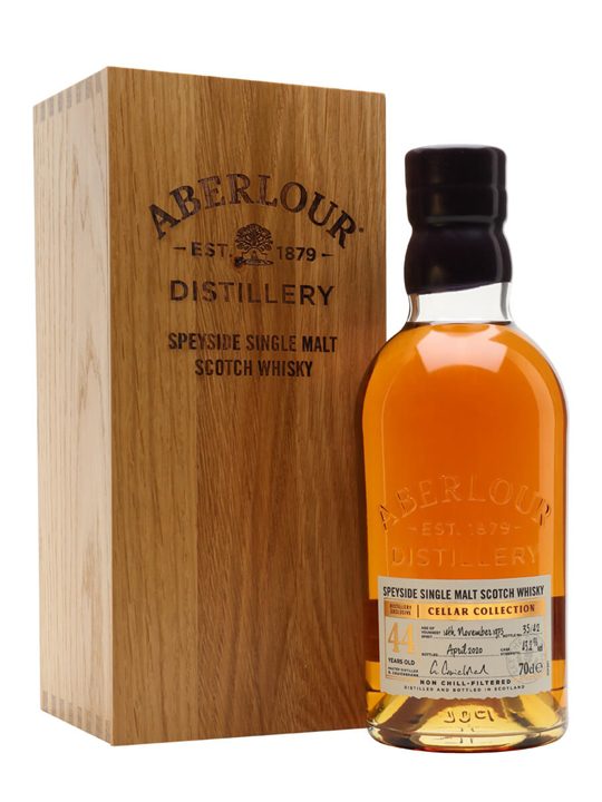 Aberlour 44 Year Old / Cellar Collection Speyside Whisky