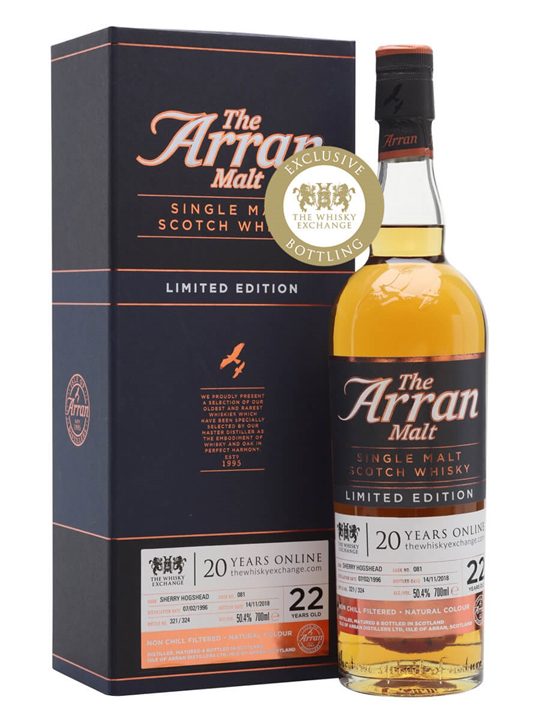 Arran 1996 / 22 Year Old / Exclusive To The Whisky Exchange Island Whisky