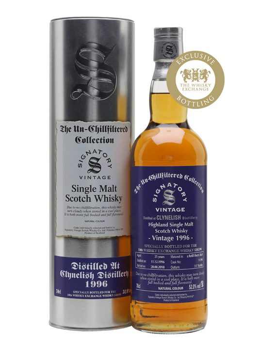 Clynelish 1996 / 21 Year Old / Sherry Cask / Exclusive to The Whisky Exchange Highland Whisky