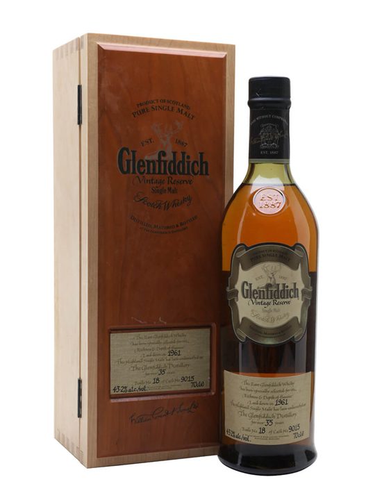 Glenfiddich 1961 / 35 Year Old / Vintage Reserve Speyside Whisky
