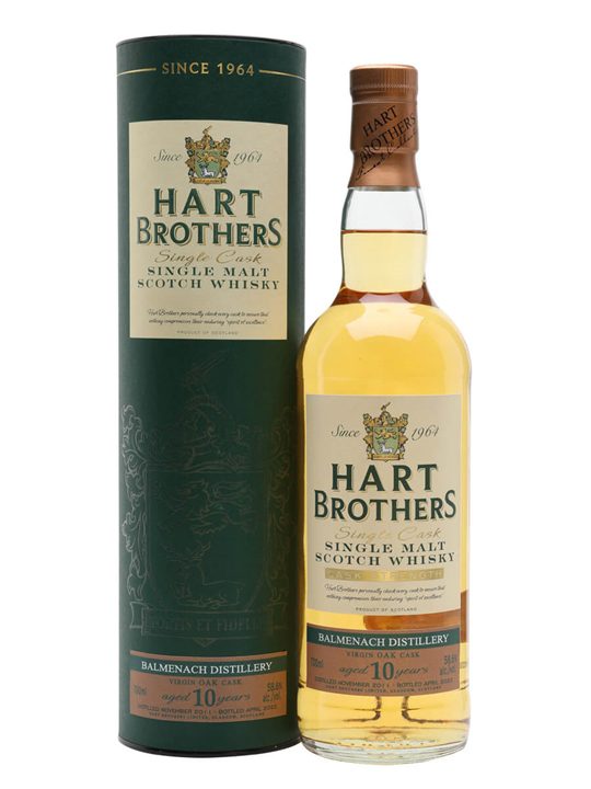 Balmenach 2011 / 10 Year Old / Virgin Oak / Hart Brothers Speyside Whisky