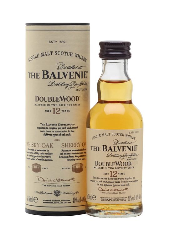 Balvenie 12 Year Old Doublewood Miniature Speyside Whisky