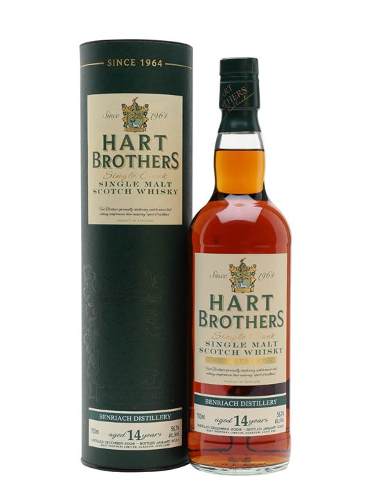 Benriach 2008 / 14 Year Old / Hart Brothers Speyside Whisky