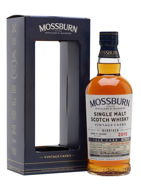 Benriach 2010 / PX Cask Finish / Mossburn Speyside Whisky