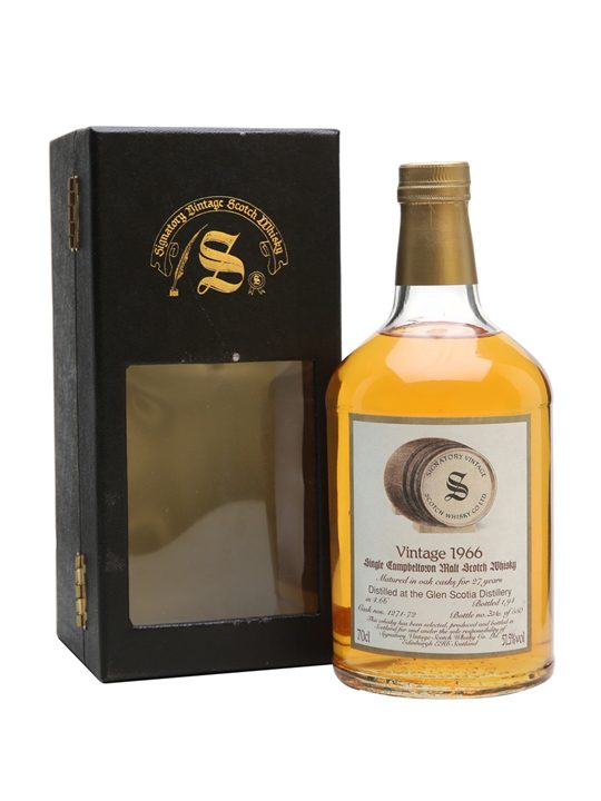 Glen Scotia 1966 / 27 Year Old / Signatory Campbeltown Whisky