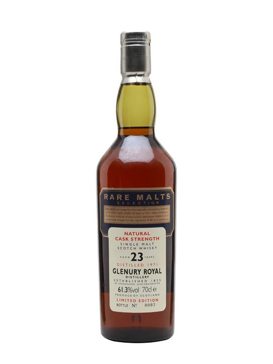 Glenury Royal 1971 / 23 Year Old / Rare Malts Highland Whisky
