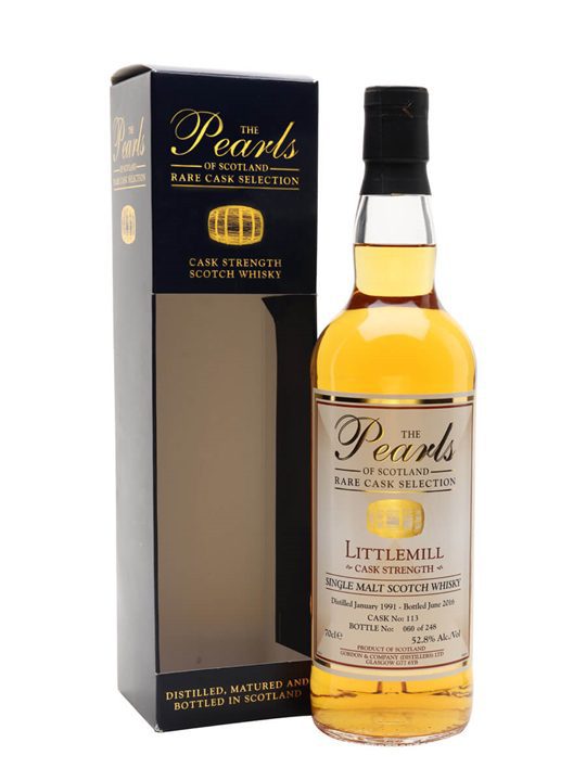 Littlemill 1991 / 25 Year Old / Pearls Of Scotland Lowland Whisky