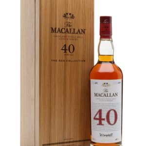 Macallan 40 Year Old / The Red Collection Speyside Whisky