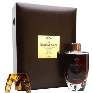 Macallan 55 Year Old Lalique Crystal Decanter Speyside Whisky