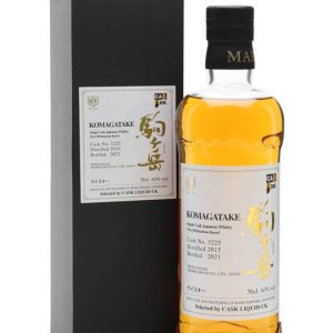 Mars Komagatake 2015 First Fill Bourbon Single Cask Single Whisky