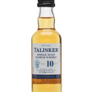 Talisker 10 Year Old Miniature Island Single Malt Scotch Whisky