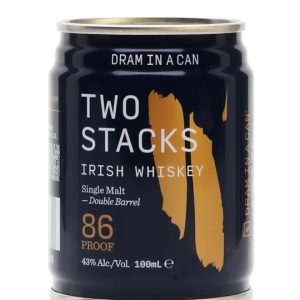 Two Stacks Double Barrel Single Malt Dram in a Can / Single Can