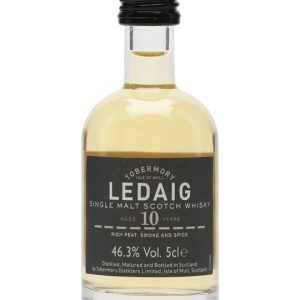Ledaig 10 Year Old Miniature Island Single Malt Scotch Whisky