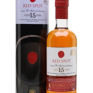 Red Spot 15 Year Old Irish Whiskey Single Pot Still Irish Whiskey