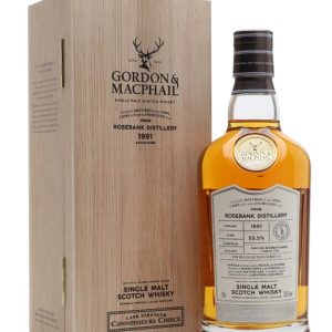 Rosebank 1991 / 31 Year Old / Gordon & MacPhail Connoisseurs Choice Lowland Whisky