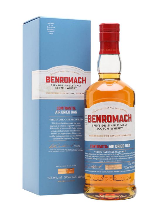 Benromach 2012 Virgin Oak Air Dried Speyside Single Malt Scotch Whisky