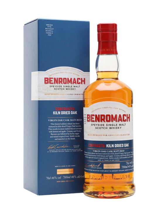 Benromach 2012 Virgin Oak Kiln Dried Speyside Whisky
