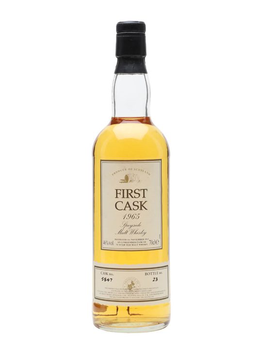 Glen Grant 1965 / 31 Year Old / First Cask Speyside Whisky