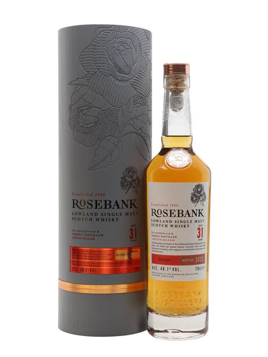 Rosebank 1991 / 31 Year Old / Release 2 / 2022 Edition Lowland Whisky