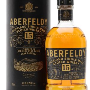 Aberfeldy 15 Year Old / Cadillac French Wine Cask Highland Whisky