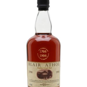 Blair Athol 18 Year Old Bicentenary / Sherry Cask Highland Whisky