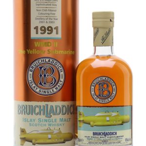Bruichladdich 1991 / 14 Year Old / WMDII - Yellow Submarine Islay Whisky