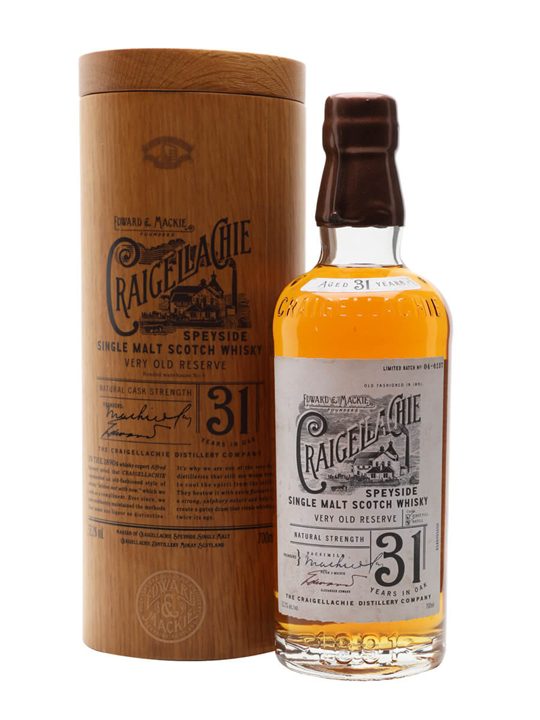 Craigellachie 31 Year Old Speyside Single Malt Scotch Whisky