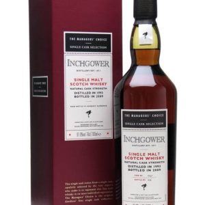Inchgower 1993 / Managers' Choice / Sherry Cask Speyside Whisky