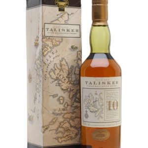Talisker 10 Year Old / Map Label / Bot.1990s Island Whisky