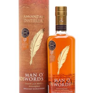 Annandale 2018 / Ex Fino Sherry Cask #397 / Unpeated Man O' Words Lowland Whisky