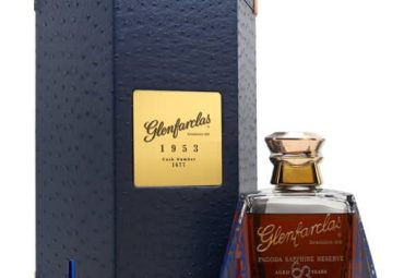 Glenfarclas 1953 / 63 Year Old / Pagoda Sapphire Reserve (Gold) / Magnum Speyside Whisky